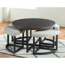 Coffee table with stools and storage coffee tables in 2019. Steve Silver Yukon Yu3636nt Transitional Coffee Table With Stools Northeast Factory Direct Occasional Groups