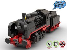 Welcome to bt24 internet banking! Lego Moc Steam Locomotive Br 24 By Theuniquebrick Rebrickable Build With Lego