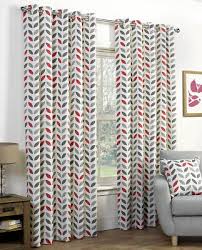 Grey Eyelet Curtains