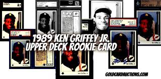 The 1989 upper deck or donruss rated rookie cards. Ken Griffey Jr Rookie Card Top 10 Cards Best Value Invest Now