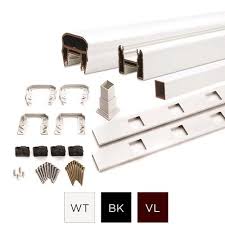 It's important to note the trex railing installation manual is a great document. Trex Transcend Railing 8 X 36 Charcoal Black Stair Rail Round Aluminum Baluster Kit Poulin Lumber