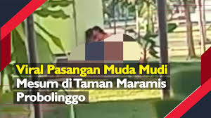 Fakta terbaru video perzinahan pelajar sma di madiun, ini kronologi ♬ tribun timur download mp3. Viral Pasangan Muda Mudi Mesum Di Taman Maramis Probolinggo Youtube