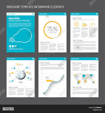 Set Modern Brochure Vector Photo Free Trial Bigstock