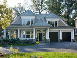 Light French Gray Sw 0055 On Exterior Photo Credit Stu Estler Photography House Paint Exterior Light French Gray Gray House Exterior