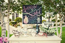 Outdoor Garden Tea Party Tea Party Garden Wedding Tea Bridal Tea