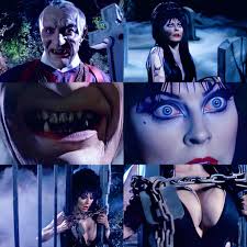 Elvira: Mistress of the Dark and her kick a$$ Ride 🖤