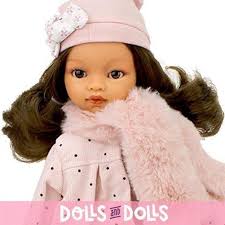 Испанская кукла Эмили Emily Abrigo брюнетка, 33 см., Antonio Juan, 2589,  Антонио Хуан: 1500 грн