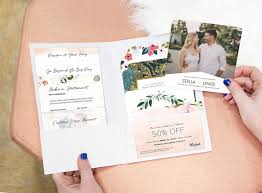 Use a template that is designed for your specific event to make work easier. Free Wedding Invitation And Stationery Sample Kits Mixbook Inspiration