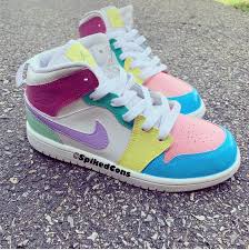 Black And Yellow Jordan Shirt Toddler Custom Pastry Jordan 1s Pink Purple Blue Green Yellow Etsy In 2020 Jordan Shoes Girls Nike Shoes Jordans Nike Air Shoes