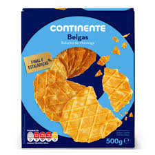 Já faz um tempinho que me tinha apetecido belgas, fui a vários e nada. Bolachas Belgas Continente Continente Online