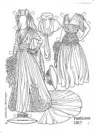40+ old fashioned coloring pages for printing and coloring. Pattern Book Fashions 1917 Paper Dolls By Charles Ventura Paper Dolls Vintage Paper Dolls Paper Dolls Printable