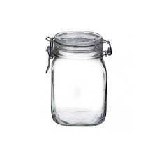 Bocal Hermetique Carre 1 L En Verre Pour Terrine Fido Bormioli Rocco Bocaux De Conservation Bocaux Bocaux En Verre