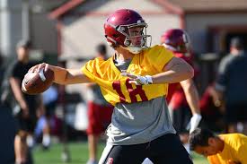 jt daniels named starting quarterback and other usc depth