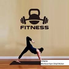 Enjoy free shipping on most stuff, even big stuff. Buy Fitness Center Wall Decal Workout Gym Vinyl Sticker Healthy Lifestyle Home Interior Wall Art Murals At Affordable Prices Free Shipping Real Reviews With Photos Joom