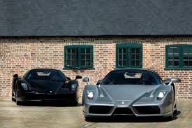 Maybe you would like to learn more about one of these? Ferrari Enzo 2002 Silver Black Front View Revival Sports Cars Limited