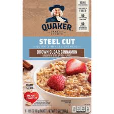 Cook about 1 minute over medium heat; Quaker Brown Sugar Cinnamon Oatmeal 1 69 Oz Instacart
