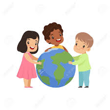 Illustration about vector illustration of multicultural children holding hand around the world. Happy Multicultural Little Kids Sitting Around The Globe Together Friendship Unity Concept Vector Illustration Isolated On A White Background Royalty Free Cliparts Vectors And Stock Illustration Image 127597624