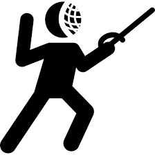 Download Tai Chi Chuan Person Silhouette With A Fight Sword Vector Svg Icon Svg Repo