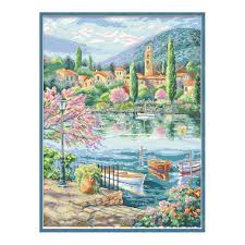 Evenweave and linen give a much more attractive background to a stitched piece. Park View Counted Cross Stitch Patterns Kits Printed Fabric Embroidery Needlework Sets 11ct 14ct Diy Crafts Home Decor Paintings Mega Sale Cfa0 Klaraprivata