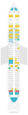 Seat Map Airbus A321 321 V1 American Airlines Find The