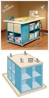 Basteltisch Kallax Tutorial Ikea Kallax Cube Ikea Kallax Cube Basteltisch Diy Tutorial Basteltisch Selbstgemachte Tische Mobel Zum Selbermachen