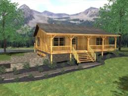 This house is perfect for narrow lot. Small Log Cabins Honest Abe Log Homes Cabins