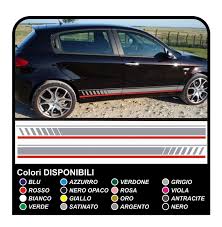 In 2015, the italian tuning garage romeo ferraris started to work, without the marques help, in the alfa romeo giulietta to race in tcr international series, appearing under the banner of mulsanne racing, with michela cerruti for the first two races of the 2016 season. Aufkleber Fur Alfa Romeo Seitenstreifen 147 Mythos Ducati Corse Sticker Giulietta Tuning Decals