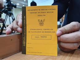 But it's hardly the only illness that fits that description, there are. Thailand Introduces International Vaccine Passport For Traveling Abroad Scandasia