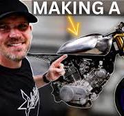 ★ How To Build a CAFE RACER Tank From Scratch - Timelapse (PART 1)