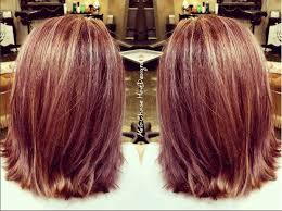 These rich rose highlights add dimension to chocolate brown strands. 25 Rose Gold Hair Highlights Ideas From Instagram