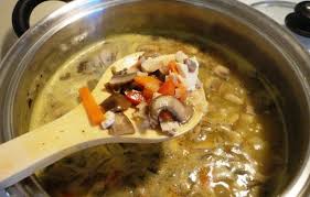 This soup might not be complicated but it's. Hearty Duck And Wild Rice Soup Recipe Recipe Recipes Stuffed Mushrooms Mushroom Soup