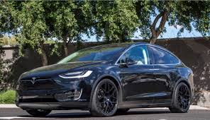 Add to that the black rims and blacked out headlights and the vehicle becomes a completely different animal. Tesla Model X Avant Garde M610 Black Extreme Wheels