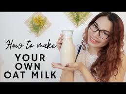 Strain through a fine sieve or cheesecloth to remove as much liquid as possible. How To Make Oat Milk Oat Milk Recipe Healthy Recipe Philippines Youtube