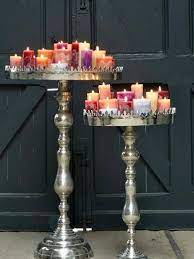 These Would Be Nice If I Had A Big Master Bath With A Nice Tub Where I Could Soak By These Candles Lol Bohemian Christmas Candles Candlelight