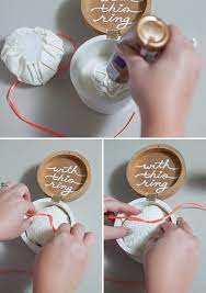 Learn How To Make This Adorable Diy Ring Bearer Pillow Box Diy Wedding Ring Ring Box Wedding Diy Ring Pillow Wedding