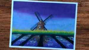 Tips dan trik mewarnai dengan crayon anak cemerlang sumber www.anakcemerlang.com. Cara Menggambar Menggunakan Crayon Titi Pemandangan Sunset Gambar22 Youtube