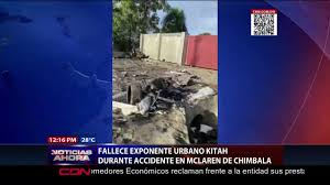 «el kitah» perdió la vida al colisionar la mañana de este martes en la autopista seis de noviembre, en la provincia de san cristóbal. Fallece Exponente Urbano Kitah Durante Accidente En Mclaren De Chimbala Youtube
