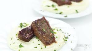 Easy, delicious and healthy beef chuck mock tender steak recipe from sparkrecipes. Easy Instant Pot Beef Short Ribs Recipe 5 Ingredients Wholesome Yum