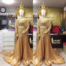 เช าช ดไทย นนทบ ร พร งๆ on instagram โพสต เช าไม ท น โพสต ค ำก ละก น ช ดหางปลาส ทอง ไม โปว เร ยบร อย ส เหล องทอง เคร องเบาๆไม รก ไม เยอะแต มาก เออเล