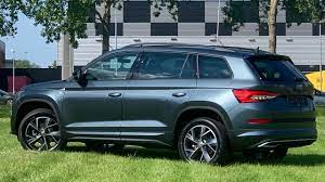 I have touched up stone chips in the bonnet, bumper and door. Skoda New Kodiaq Sportline 2021 In 4k Quartz Grey Metal 19 Inch Triglav Walk Around Detail Inside Youtube
