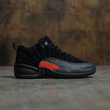 Air Jordan 12 Retro Black And Orange Air Jordan 12 Retro Low Gs Big Kids Black Max Orange Anthracite In 2020 Air Jordans Kids Shoes Breaking In Shoes