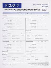 peabody developmental motor scales pdms 2