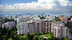 aerial view of the upscale neighborhood of champel in geneva diplomats and ceos live here aerial view magical places paris skyline