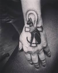 Bastet, the cat goddess, is a great tattoo design for anyone who is a cat lover. Deuce Tattoos Samina Did This Cool Ankh And Egyptian Cat Facebook