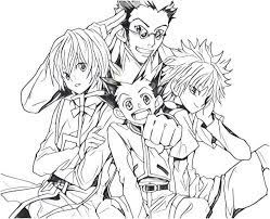 Hunters are a special breed, dedicated to tracking down treasures, magical beasts, and even other men. Anime Killua Coloring Pages Coloring Home