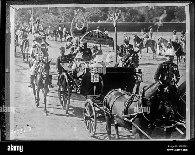 Prince of wales in bikaner Black and White Stock Photos & Images - Alamy