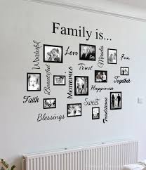 Family Quote Picture Frame Gallery Wall Stickers Family Family Wall Art Family Wall Decals