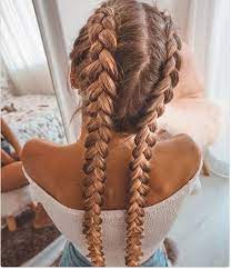Repair Your Damaged Hair With These Simple Steps Society19 Two Braid Hairstyles Hair Styles Braided Hairstyles