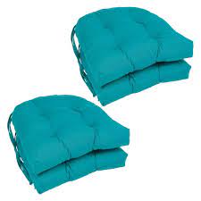 Gray) 5.0 out of 5 stars 2 $19.87 $ 19. Blazing Needles U Shape 16 X 16 In Twill Dining Chair Cushions Set Of 4 Walmart Com Walmart Com
