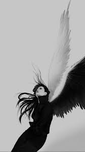 Black And White Angel Wings Wallpaper Wing Wallpaper In 2020 Angel Wings Hd Wallpaper Angel Wings Images Wings Wallpaper